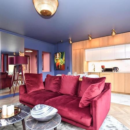 Luxury Paris La Vie En Rose Jacuzzi Terrasse Parking Lägenhet Exteriör bild