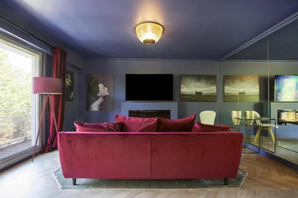 Luxury Paris La Vie En Rose Jacuzzi Terrasse Parking Lägenhet Exteriör bild